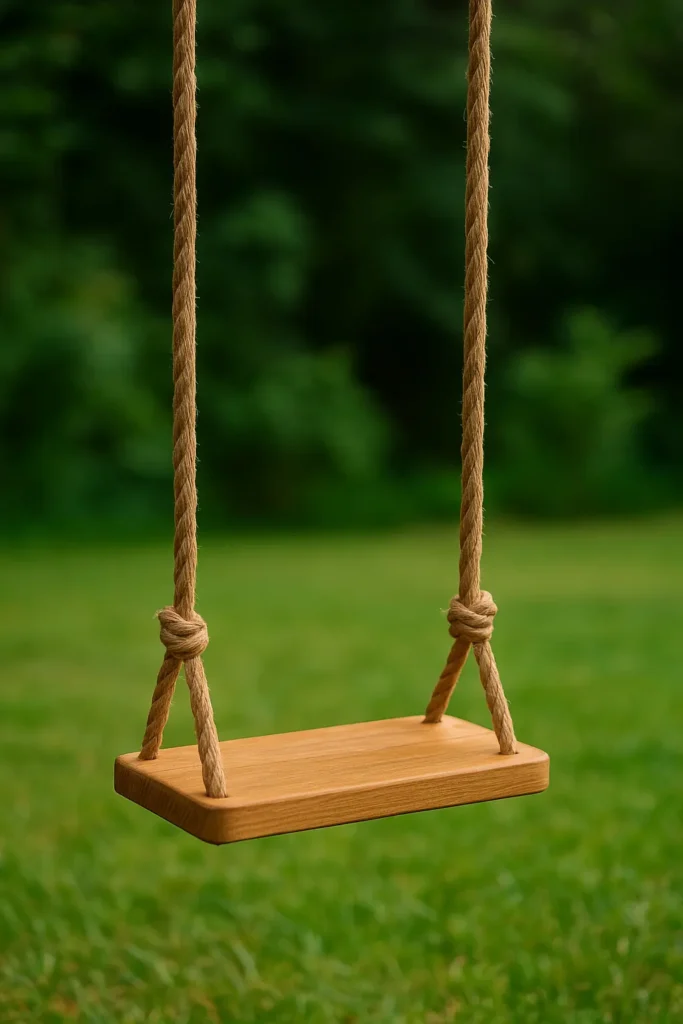 איך להכין נדנדת עץ