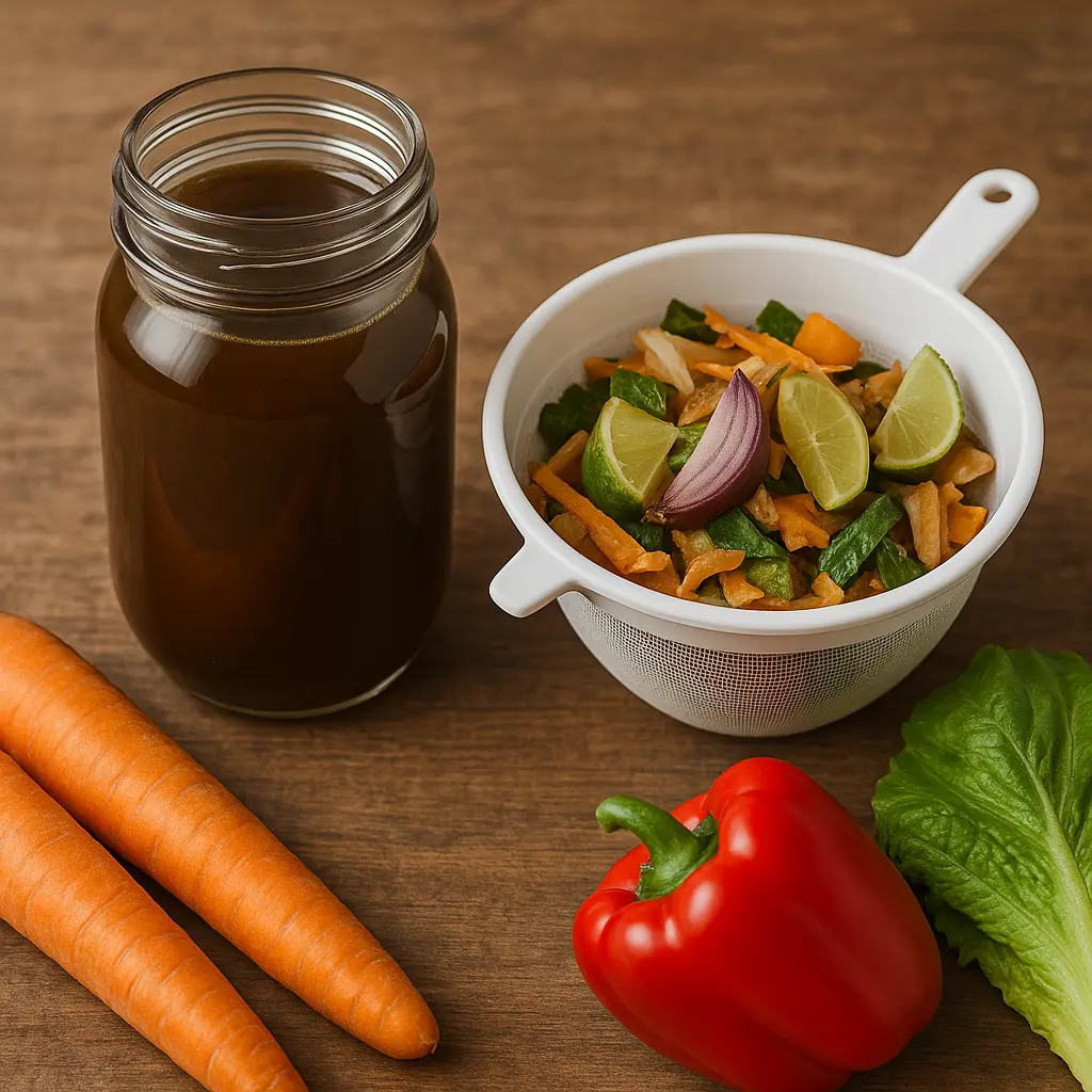 איך להכין דשן נוזלי טבעי משאריות מזון בקלות – מדריך להכנת דשן ביתי יעיל ואקולוגי דשן נוזלי טבעי