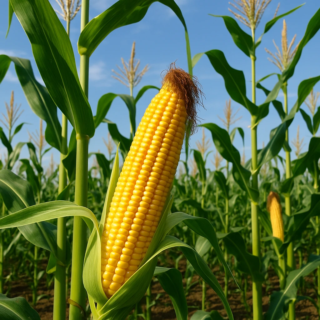 גידול תירס מתוק בגינה הביתית – המדריך השלם למתחילים ולמנוסים גידול תירס מתוק