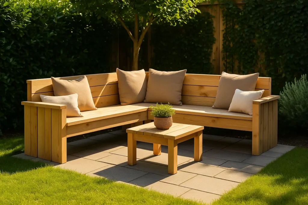 פינות ישיבה קטנות בחוץ